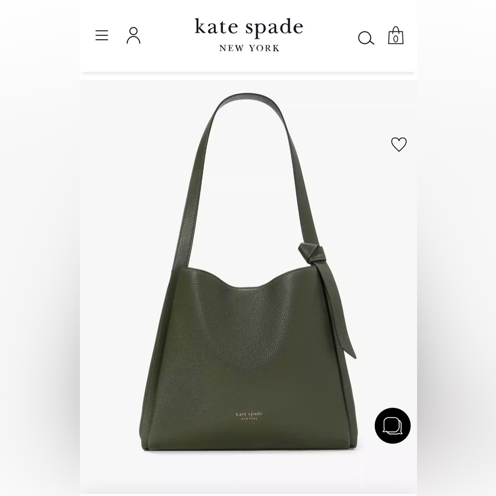 Kate Spade Knott Large Shoulder Bag EUC - Picture 6 of 6